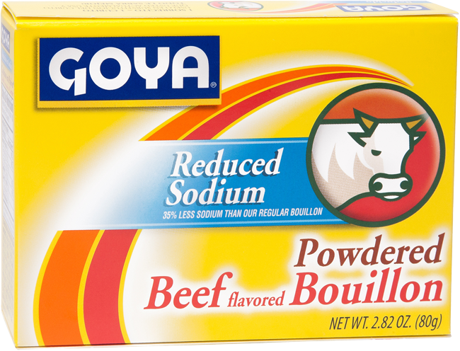 Reduced Sodium Powdered Beef Flavored Bouillon