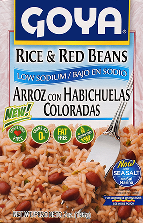 Low Sodium Rice and Red Beans