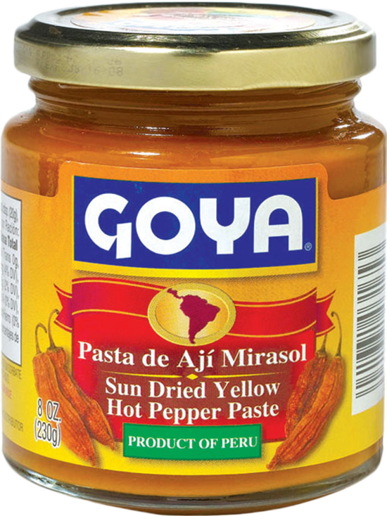 Aji Mirasol - Dried Yellow Hot Pepper Paste 