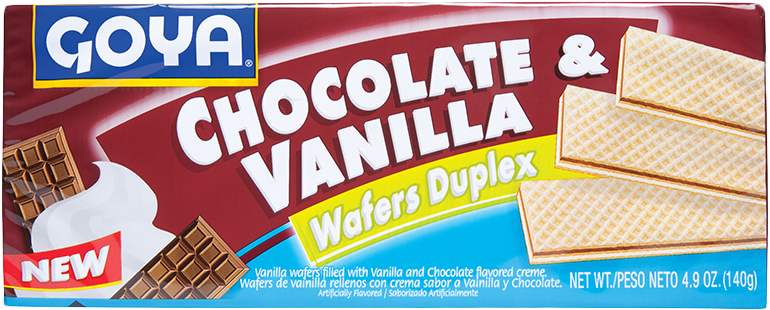 Chocolate-Vanilla Wafers Duplex