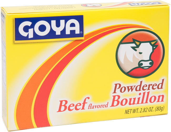 Powdered Beef Flavored Bouillon 