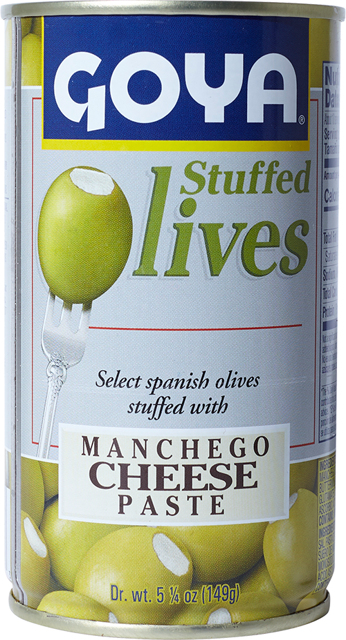 Olives Stuffed with Manchego Cheese Paste
