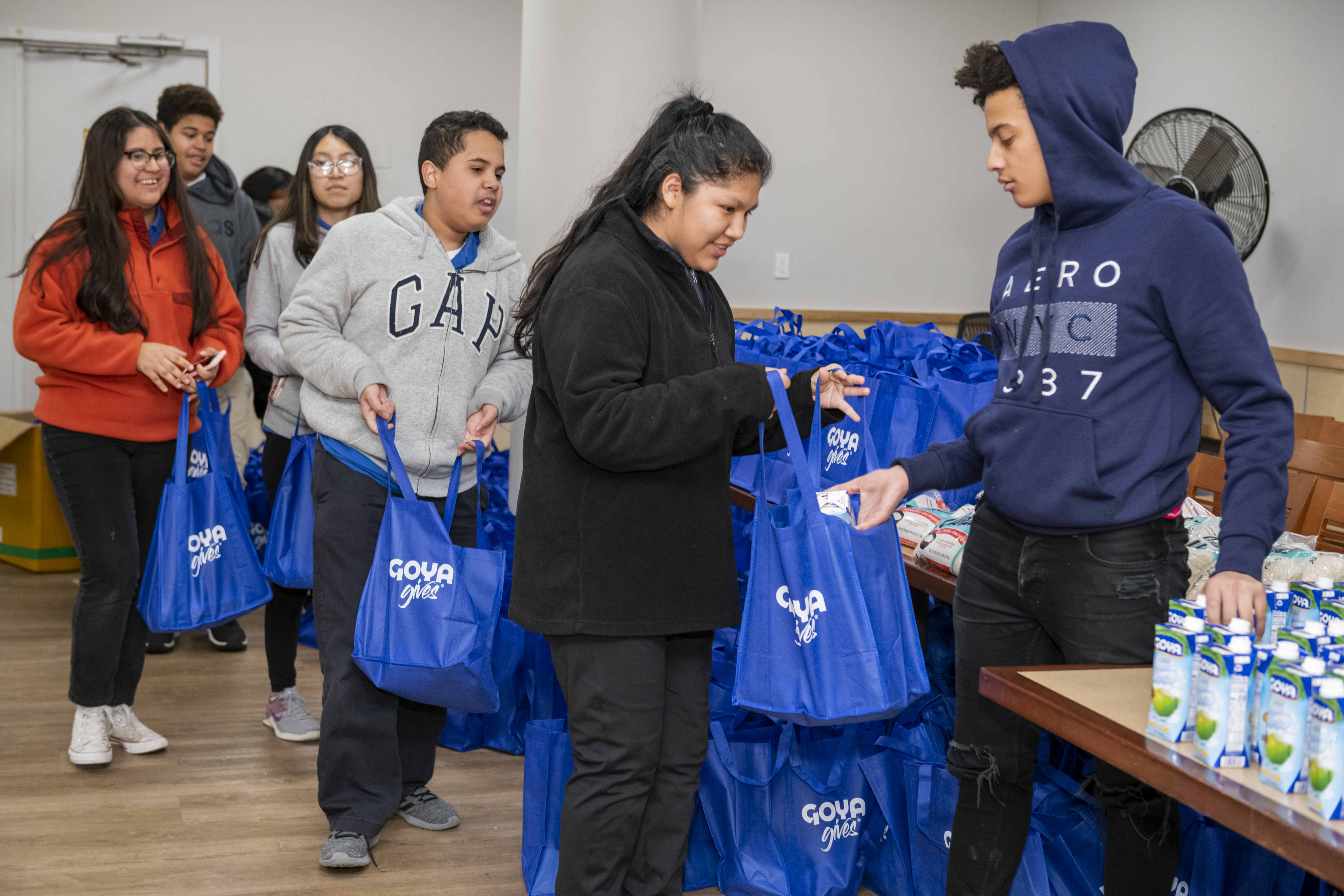 Press Release: GOYA FOODS DONATES 18,225 MEALS  TO NEW YORK CITY STUDENTS AND FAMILIES 