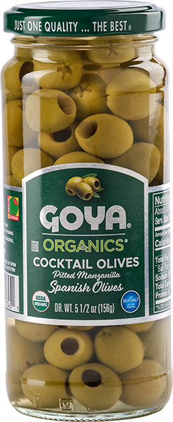 Organic Pitted Manzanilla Spanish Olives