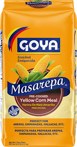 Masarepa - Harina de Maíz Amarilla Pre-Cocida